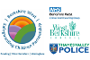 The Berkshire West Safeguarding Children Partnership, NHS Berkshire West Clinical Commissioning Group, West Berkshire Council and Thames Valley Police logos.