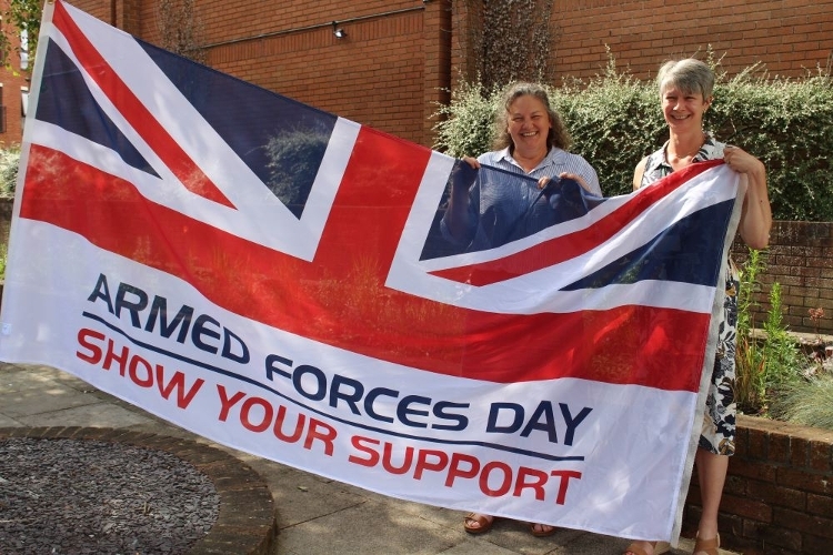 Armed Forces Day flag Armed Forces Day flag