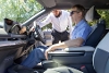 EV car test driving sessions.