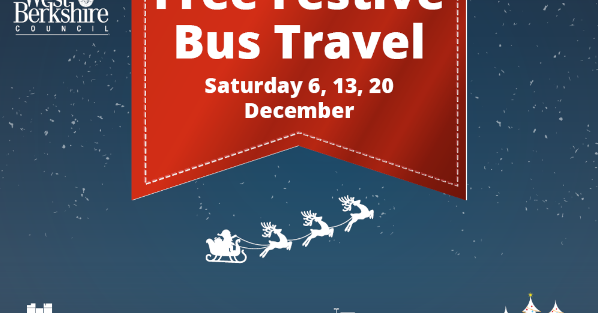Hop on for free! Festive bus travel returns to West Berkshire