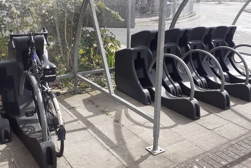 Improvements to bike parking at Newbury Library